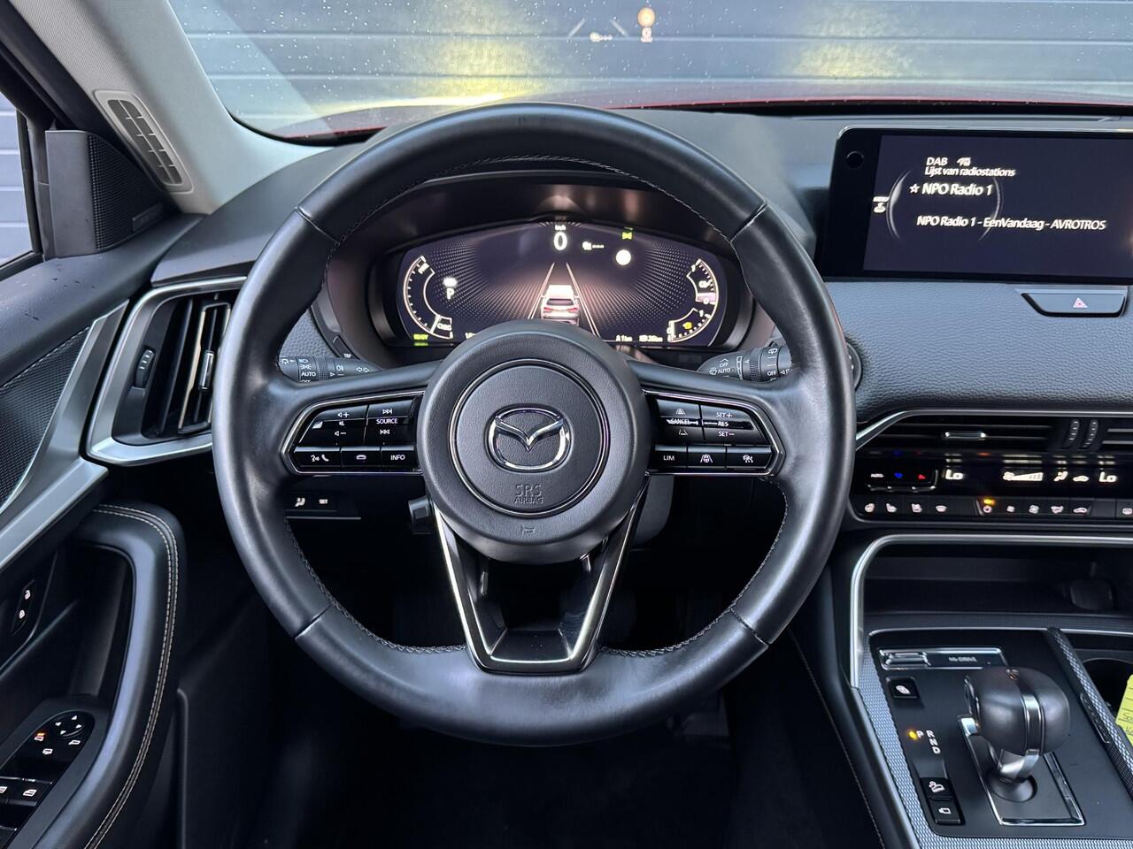 Mazda CX-60 2.5 E-SKYACTIV PHEV HOMURA I AUTOMAAT I APPLE CARPLAY I LEDER I BTW I STOELVERWARMING