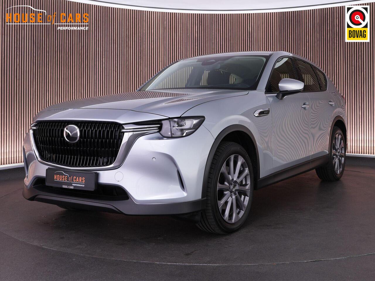 Mazda CX-60 2.5 e-SkyActiv PHEV Exclusive-Line |dealer onderhouden|head-up|Apple Carplay|parkeercamera|stoel & stuurverwarming|DAB|climate control|20" lichtmetalen velgen|