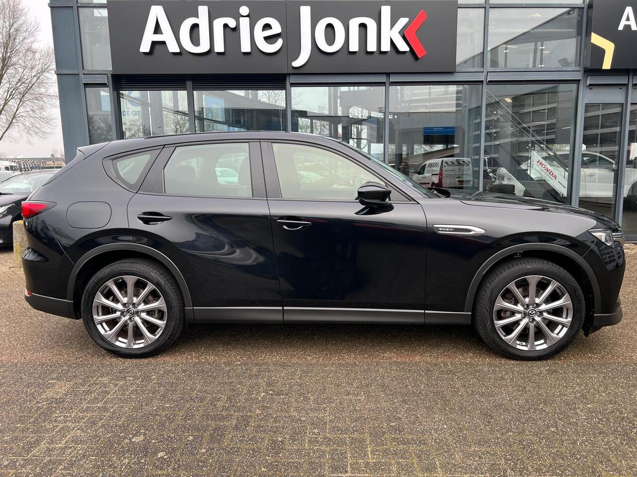Mazda CX-60 2.5 e-SkyActiv PHEV Exclusive-Line AUTOMAAT | PLUG-IN HYBRID | 2500kg TREKGEWICHT | CAMERA | AWD | 327pk | NED. AUTO | 6JR GARANTIE 12/2029 |