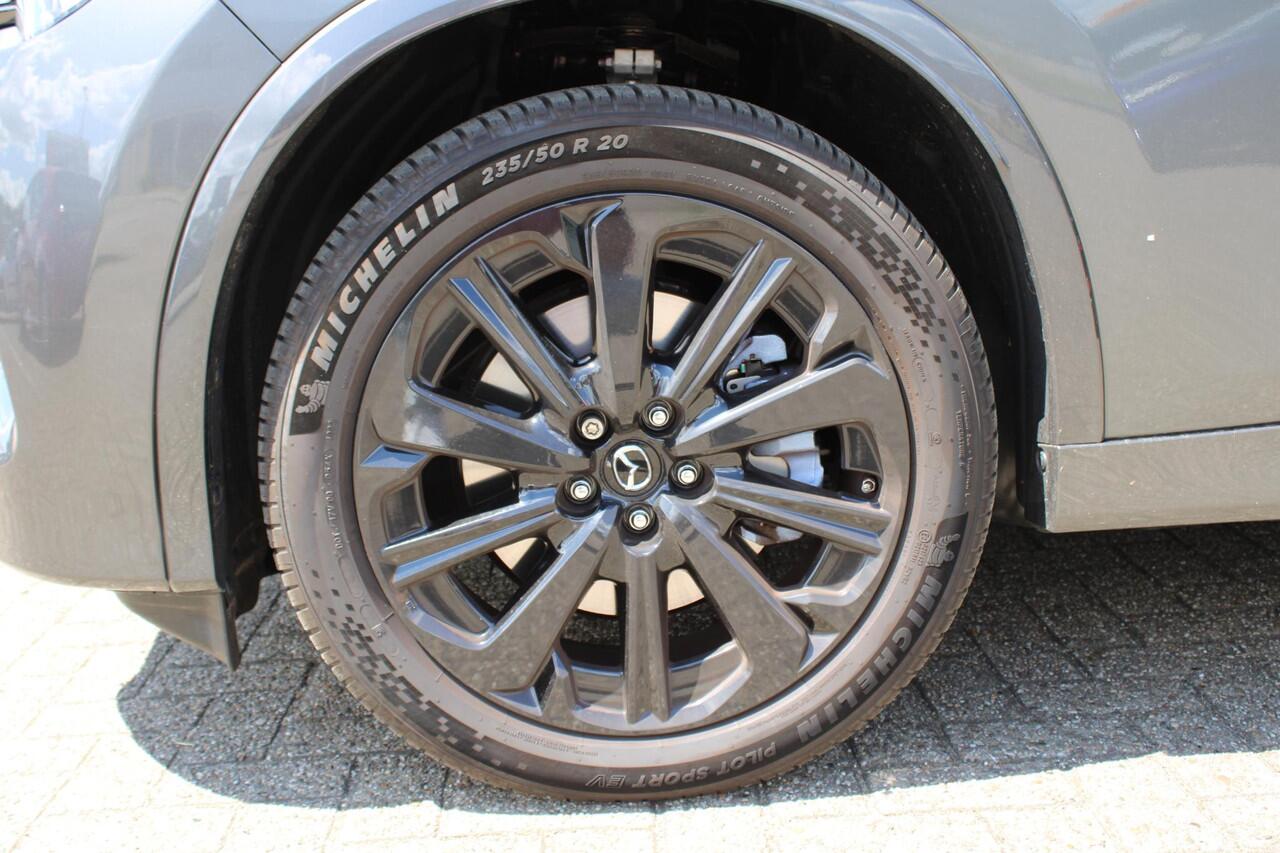 Mazda CX-60 2.5 e-SkyActiv PHEV Homura Business Edition , Demovoordeel ¤ 8.690,-, Klasse 3 Alarm, CS Pack, DA Pack, Leder, 360 Camera, Bose, Adap Cruise, LMV 20 Inch