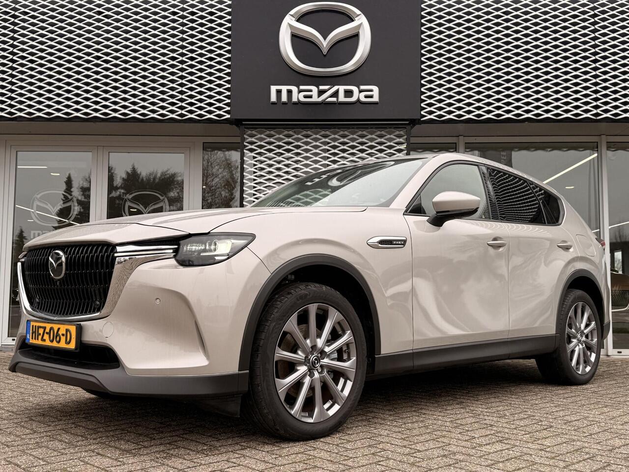 Mazda CX-60 2.5 e-SkyActiv PHEV Exclusive-line Bns Edition | STUUR EN STOELVERWARMING | 360 CAMERA | ALARMKLASSE III |