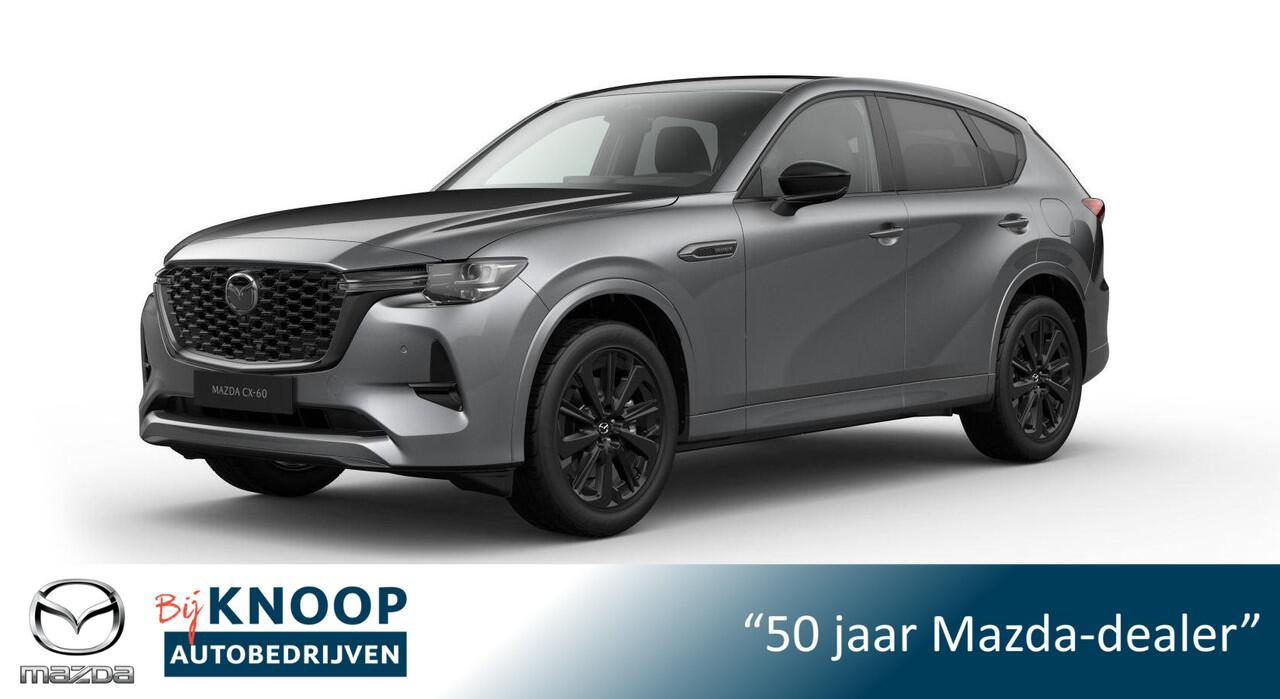 Mazda CX-60 2.5 e-SkyActiv PHEV Homura Plus | Modeljaar 2026| ¤ 3.500,- VOORRAADKORTING!
