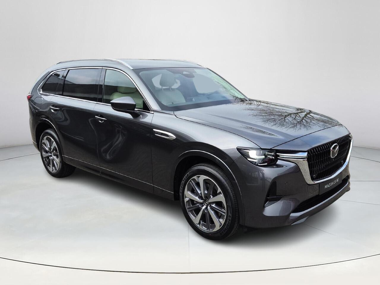 Mazda CX-80 2.5 e-SkyActiv PHEV Takumi Plus | 6 persoons | Panoramadak | 360 Camera | Adaptieve cruise control | Bose | 7 Persoons |