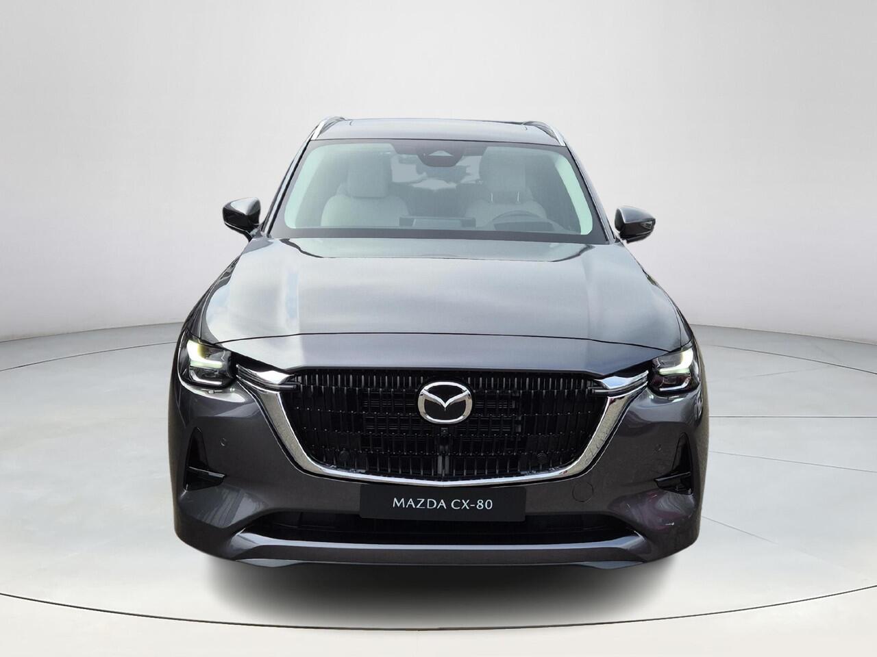 Mazda CX-80 2.5 e-SkyActiv PHEV Takumi Plus | 6 persoons | Panoramadak | 360 Camera | Adaptieve cruise control | Bose | 7 Persoons |