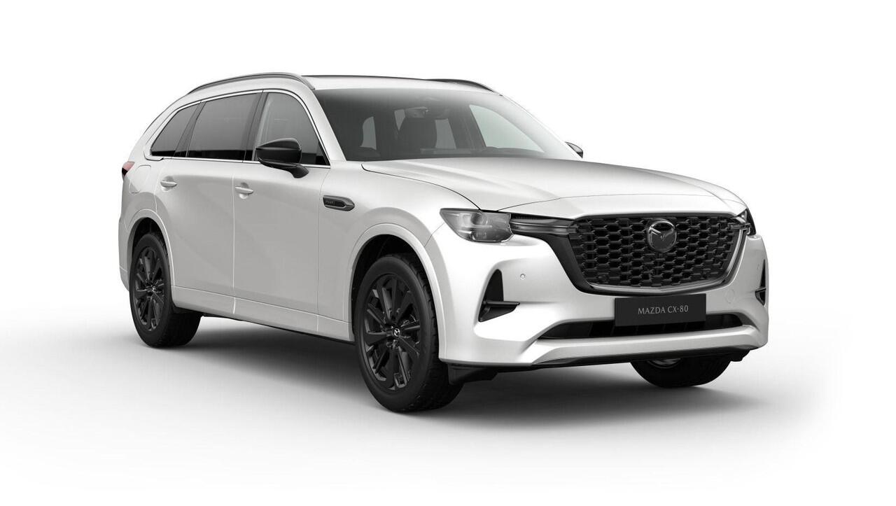Mazda CX-80 2.5 e-SkyActiv PHEV Homura Plus ¤ 3.500,- VOORRAADKORTING