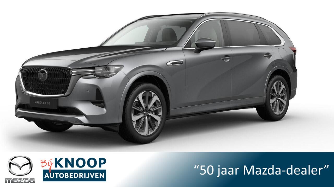 Mazda CX-80 2.5 e-SkyActiv PHEV Takumi Plus 6p. | ¤ 3.500,- VOORRAADKORTING