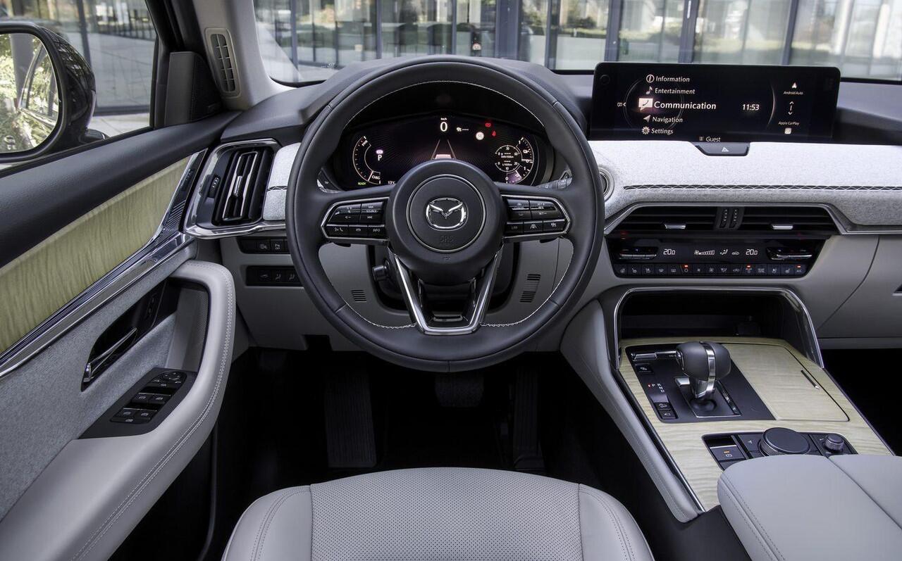 Mazda CX-80 2.5 e-SkyActiv PHEV Takumi Plus 6p. | ¤ 3.500,- VOORRAADKORTING