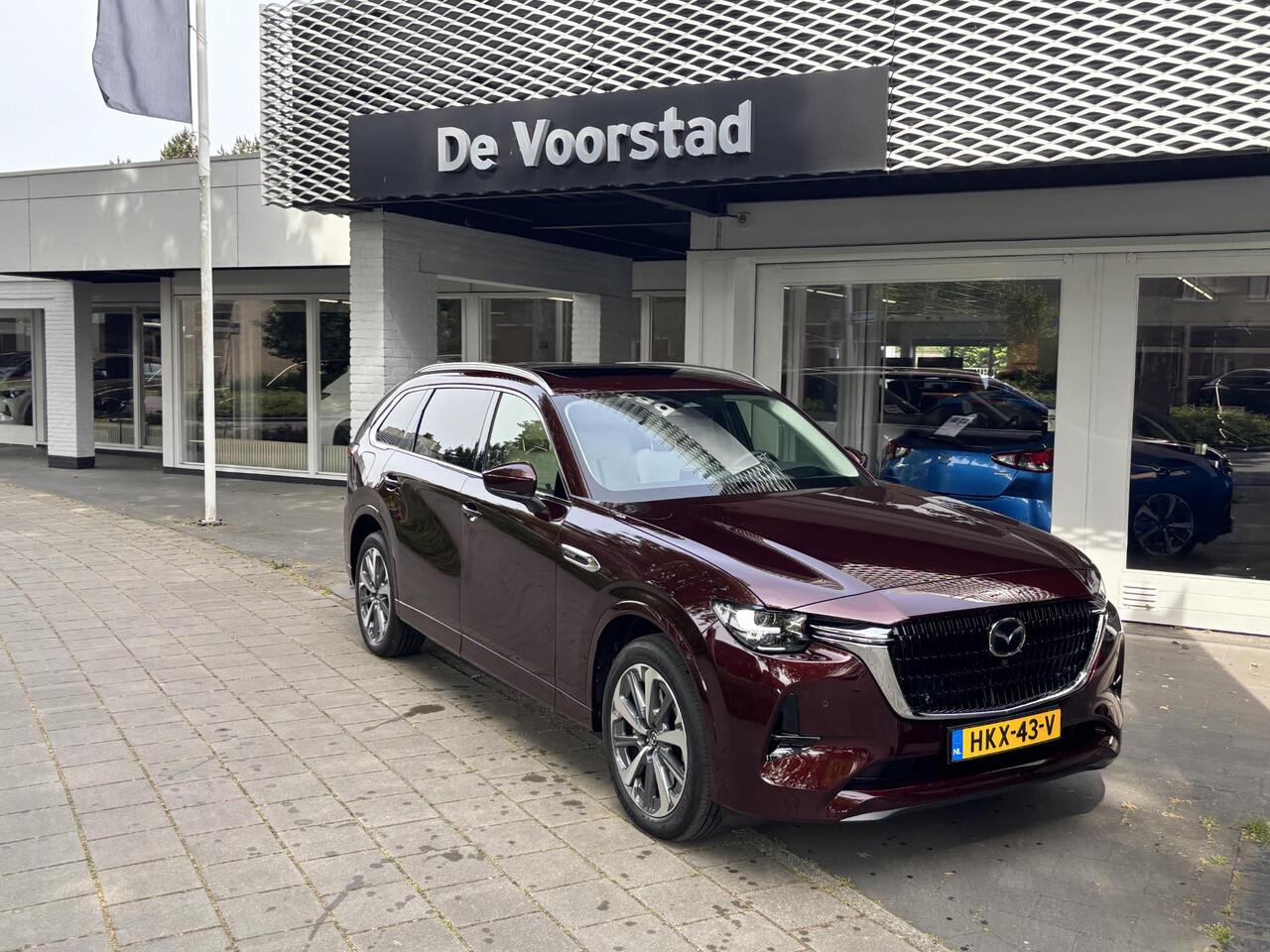 Mazda CX-80 2.5 e-SkyActiv PHEV Takumi Plus Captain Seat Pack *DEMO* | Full Options | meest luxe, complete uitvoering !!