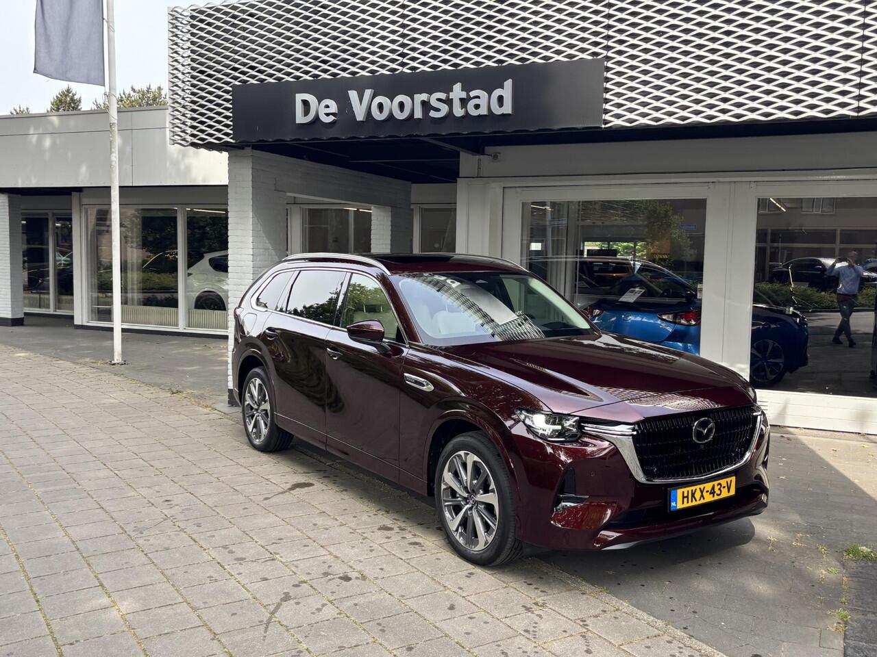 Mazda CX-80 2.5 e-SkyActiv PHEV Takumi Plus Captain Seat Pack *DEMO* | Full Options | meest luxe, complete uitvoering !!