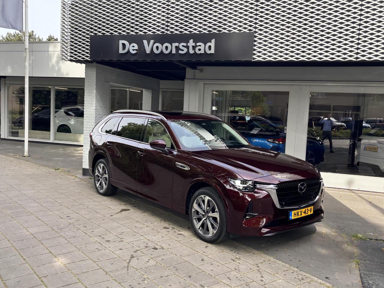 Mazda CX-80 2.5 e-SkyActiv PHEV Takumi Plus Captain Seat Pack *DEMO* | Full Options | meest luxe, complete uitvoering !!