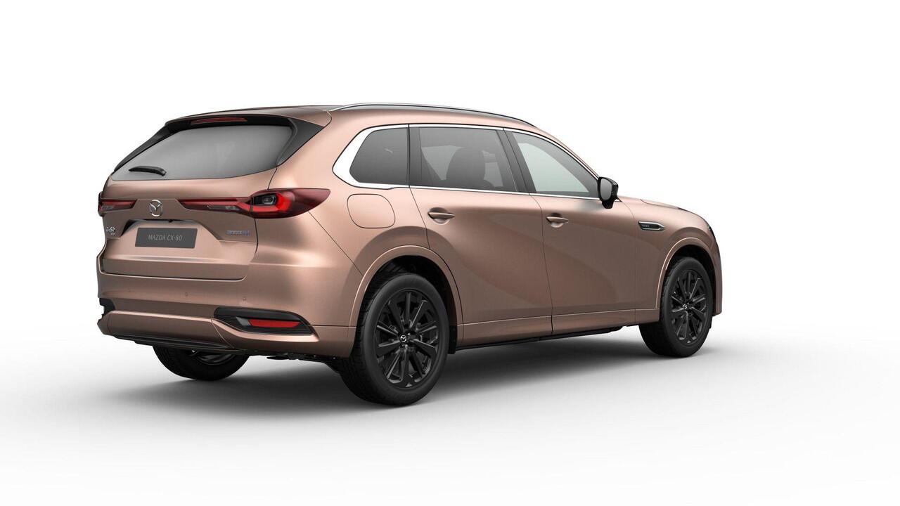 Mazda CX-80 2.5 e-SkyActiv PHEV Homura Plus / Melting Copper / Zwart Nappa leder