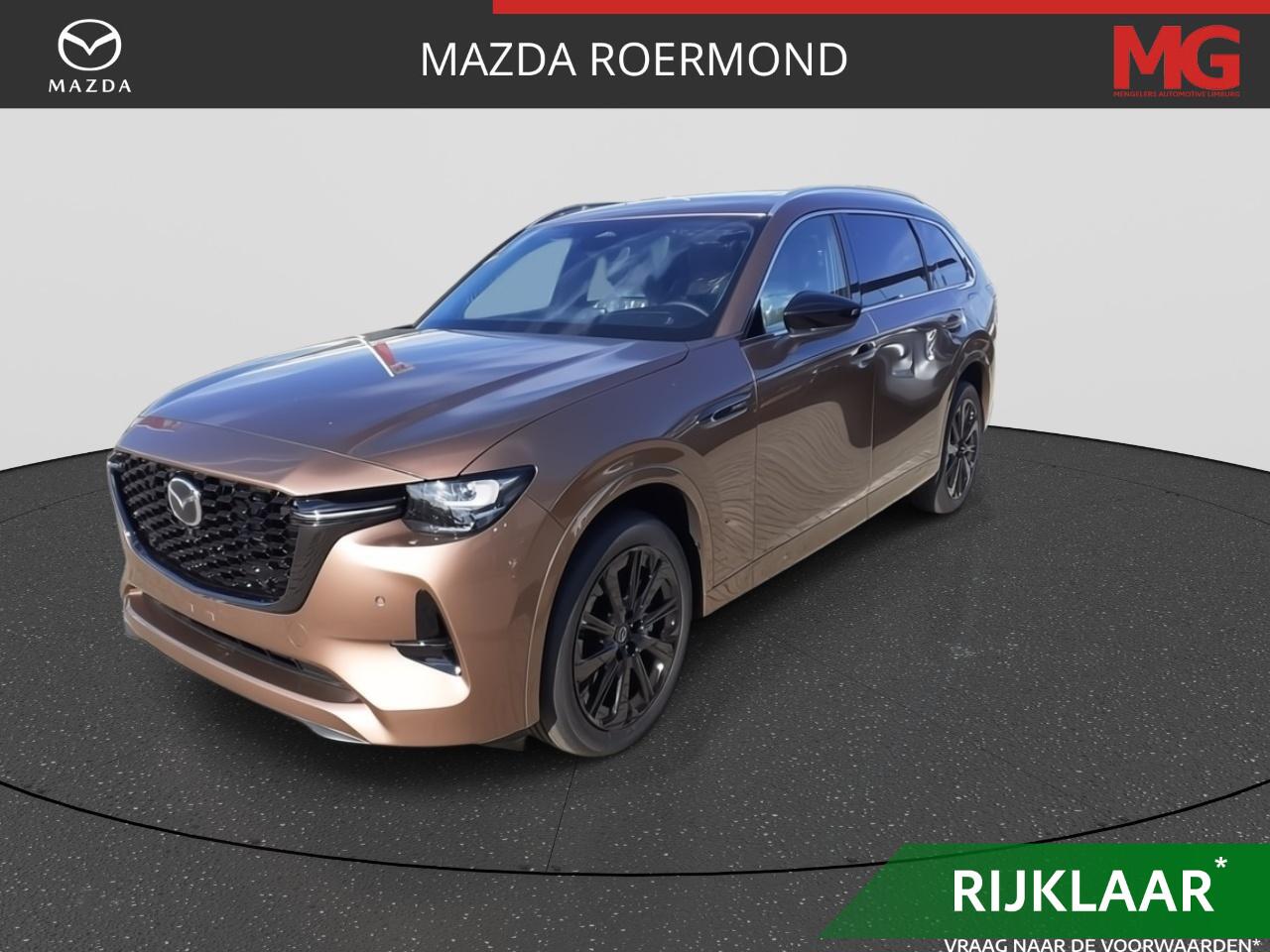 Mazda CX-80 2.5 e-SkyActiv PHEV Homura Plus | Rijklaar | Apple Carplay | Stoelverwarming | Elektrisch Panoramadak