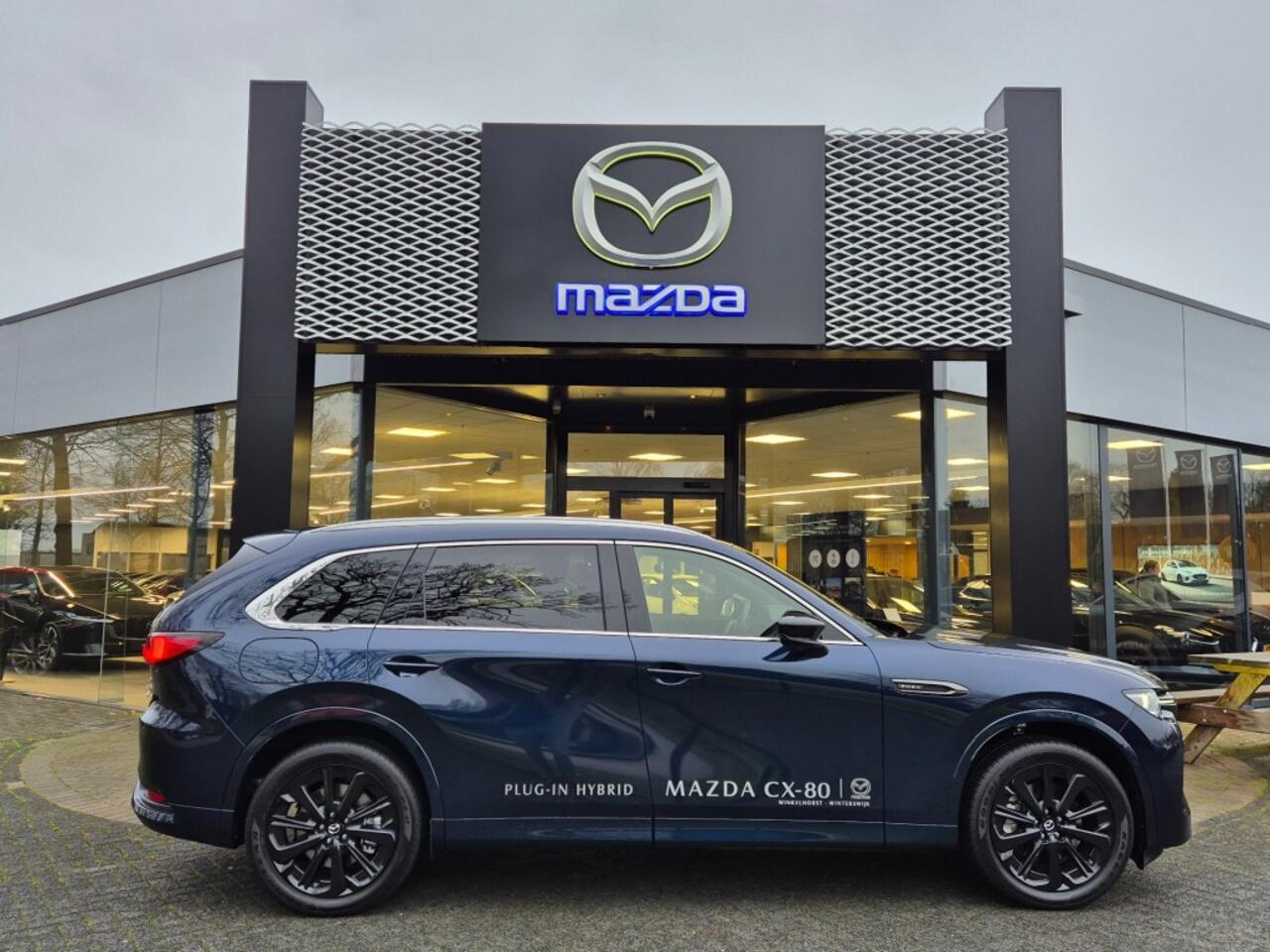 Mazda CX-80 E-SKYACTIV PHEV 327pk 8AT AWD HOMURA Plus CAHO / Demo