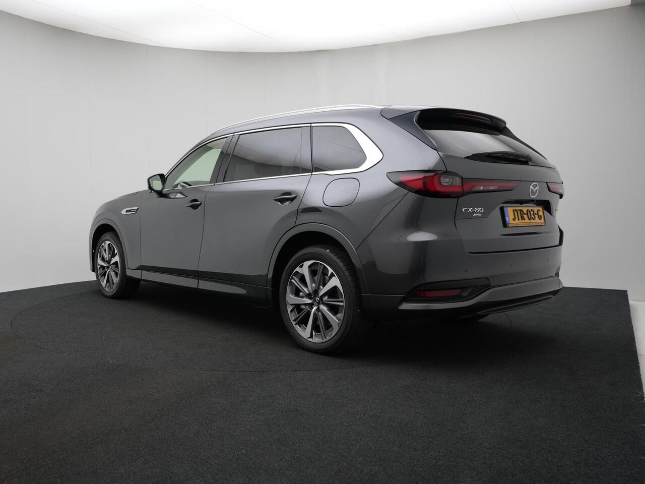 Mazda CX-80 2.5 E-SKYACTIV PHEV Takumi Plus 4WD automaat 6p. | demo voordeel