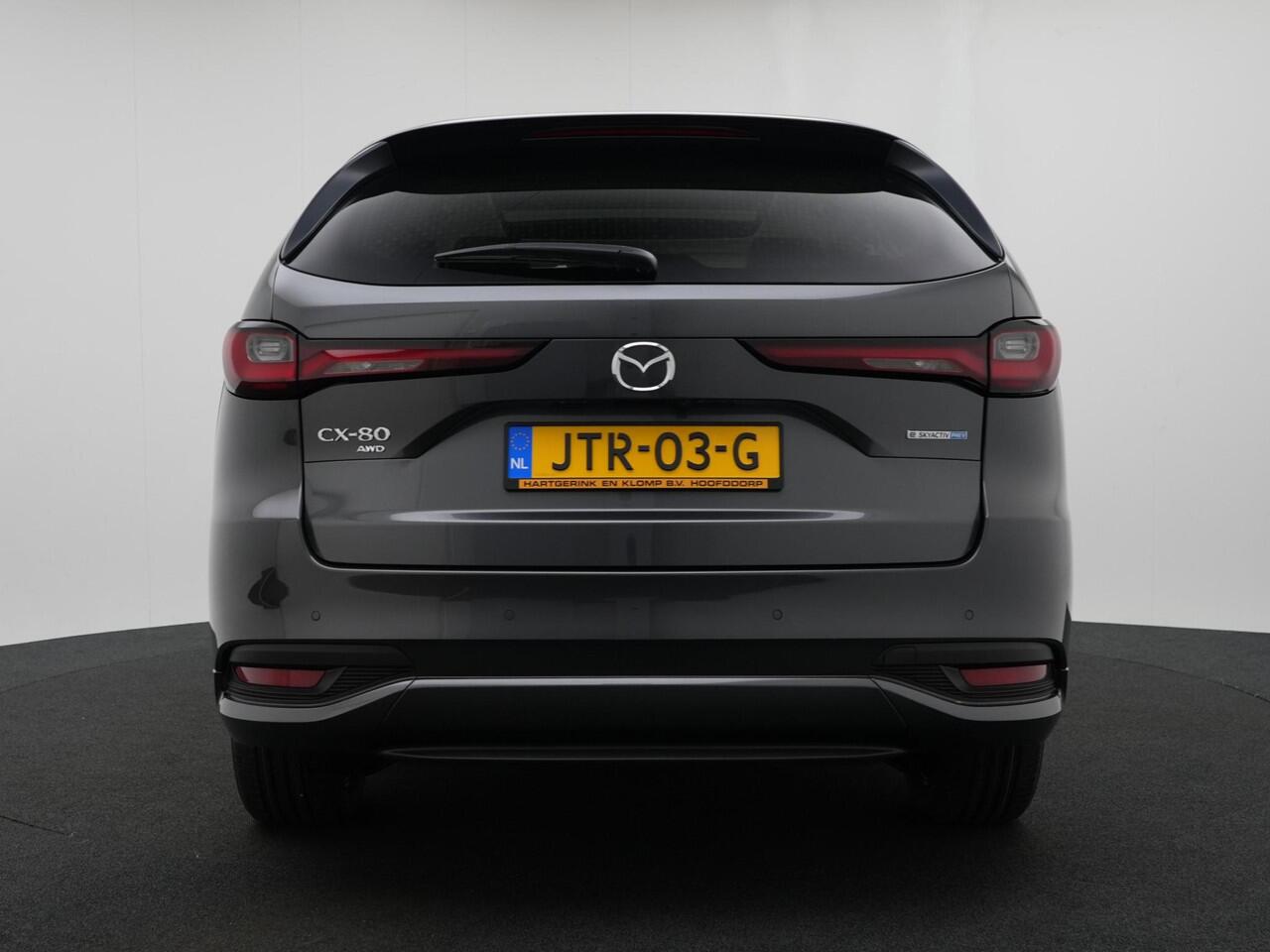Mazda CX-80 2.5 E-SKYACTIV PHEV Takumi Plus 4WD automaat 6p. | demo voordeel