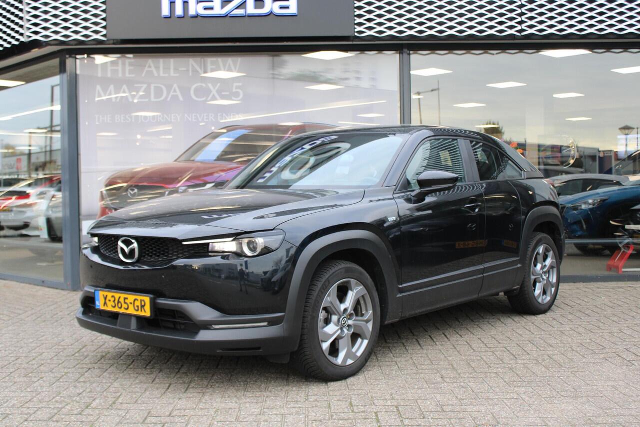 Mazda MX-30 e-SkyActiv EV 145 Exclusive-Line 36 kWh , Automaat, Navi, Camera, Clima, Adap.Cruise, Stoel/Stuurverwarming, Apple Carplay, Android Auto, All Season, LMV 18 Inch, HUD, PDC, LKA, BSM