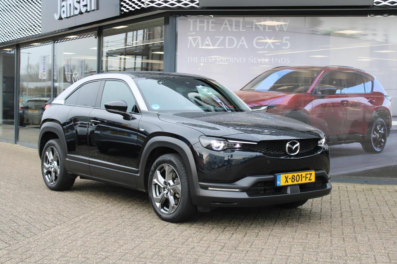 Mazda MX-30 e-SkyActiv EV 145 Advantage Industrieel 36 kWh , Automaat, Camera, Navi, Clima, Adap.Cruise, HUD, Apple Carplay, Android Auto, Stoelverwarming, LMV 18 Inch, PDC, LKA,