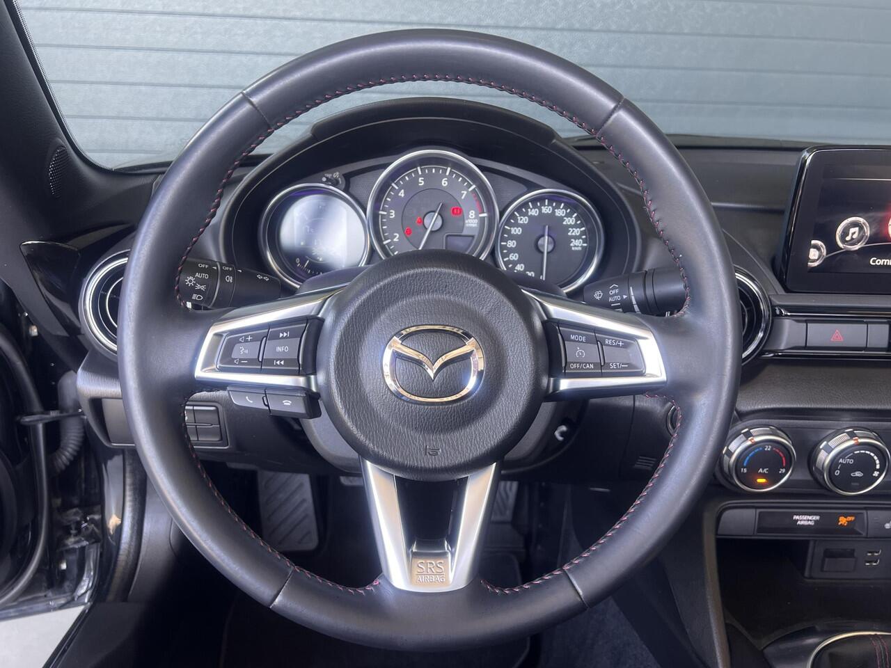 Mazda MX-5 1.5 SkyActiv-G 132 TS+ | Leder | 16" LMV | Stoelverw. | Cruise | All-in rijklaarprijs