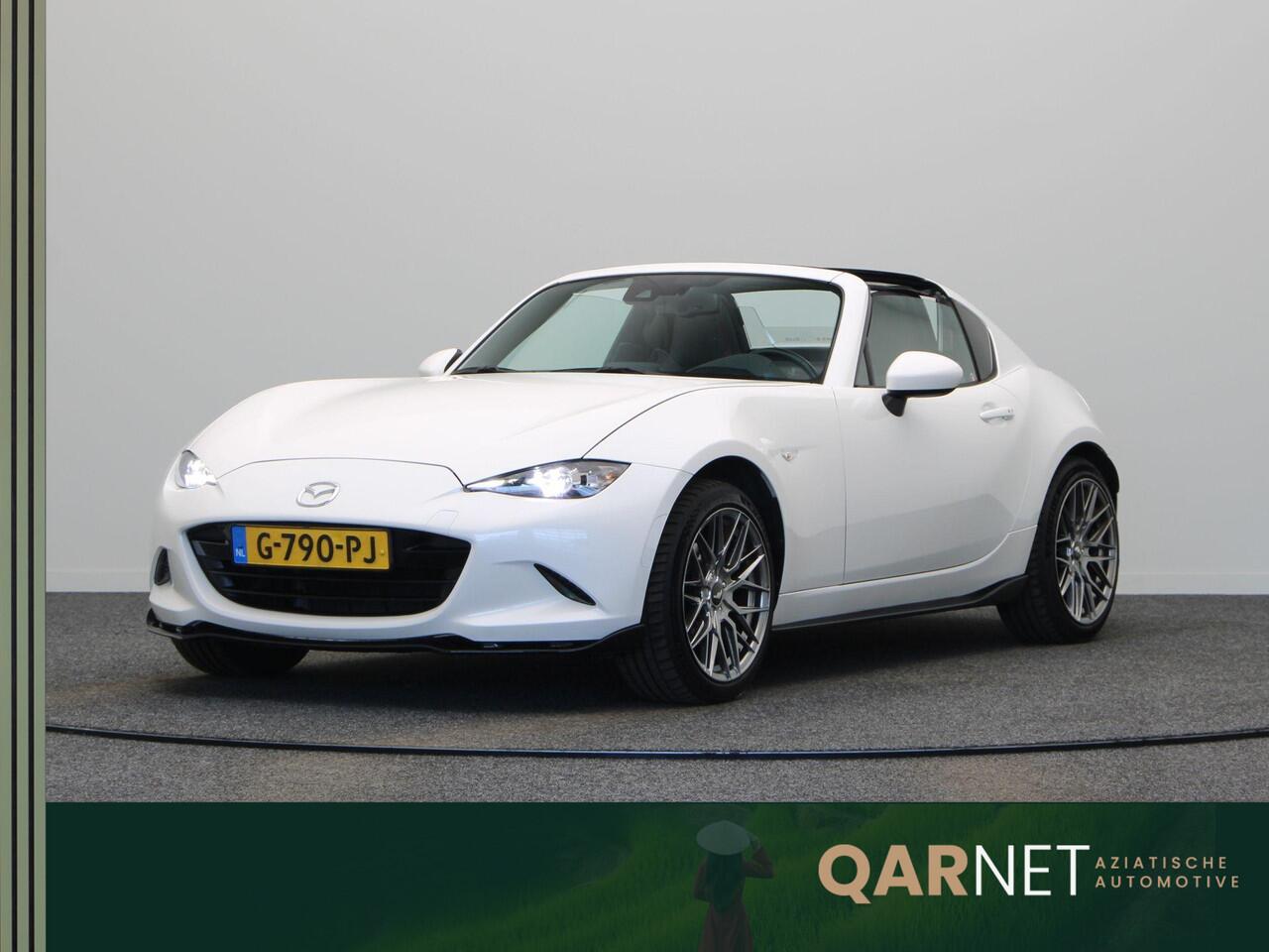 Mazda MX-5 RF 2.0 SkyActiv-G 184 GT-M | Snowflake White Pearl | Automaat | RF (hardtop cabrio) | GT-M | Apple-carplay & android auto |