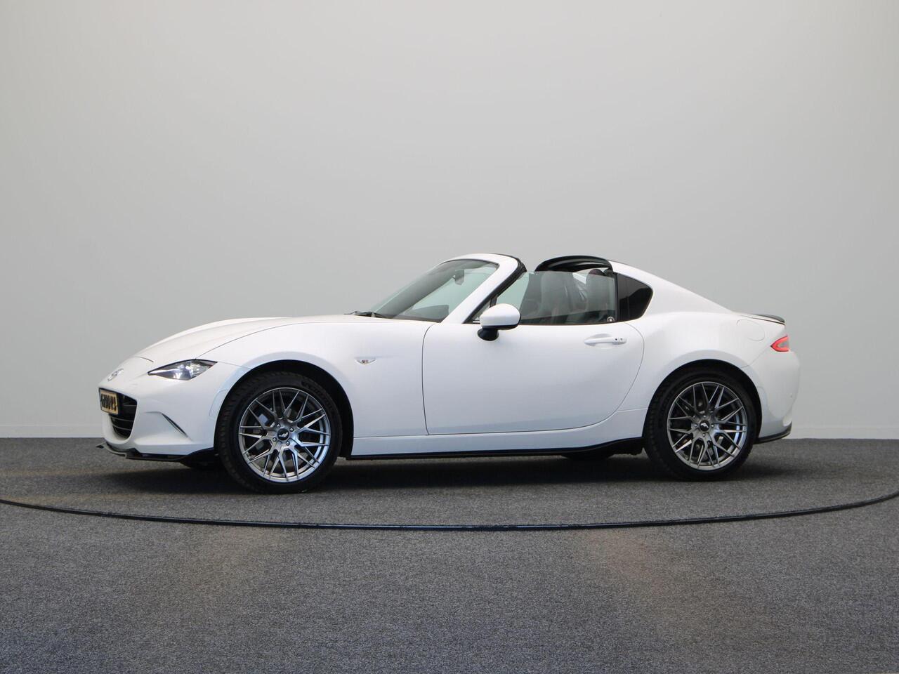 Mazda MX-5 RF 2.0 SkyActiv-G 184 GT-M | Snowflake White Pearl | Automaat | RF (hardtop cabrio) | GT-M | Apple-carplay & android auto |