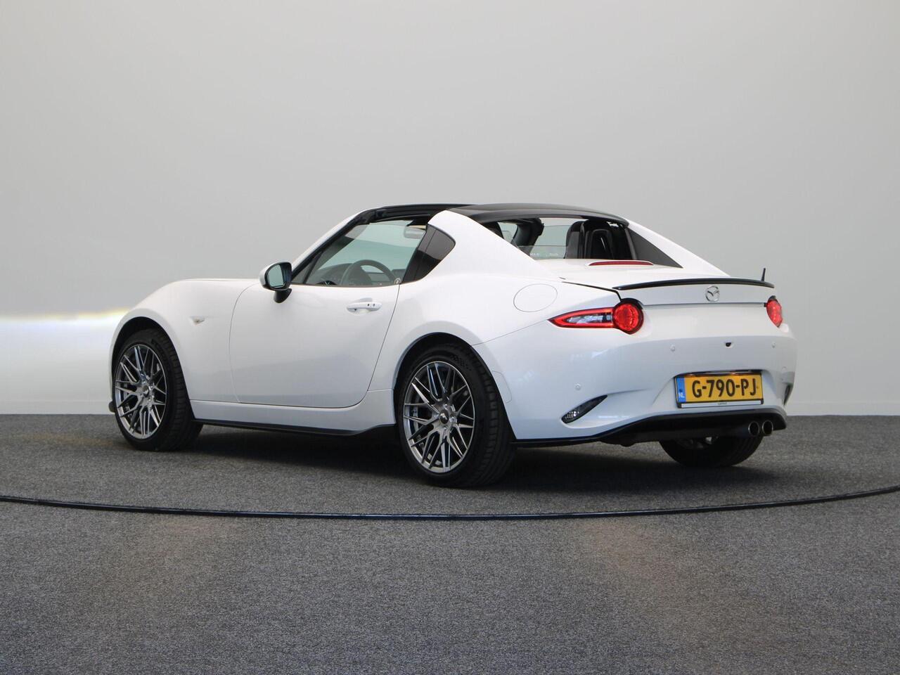 Mazda MX-5 RF 2.0 SkyActiv-G 184 GT-M | Snowflake White Pearl | Automaat | RF (hardtop cabrio) | GT-M | Apple-carplay & android auto |