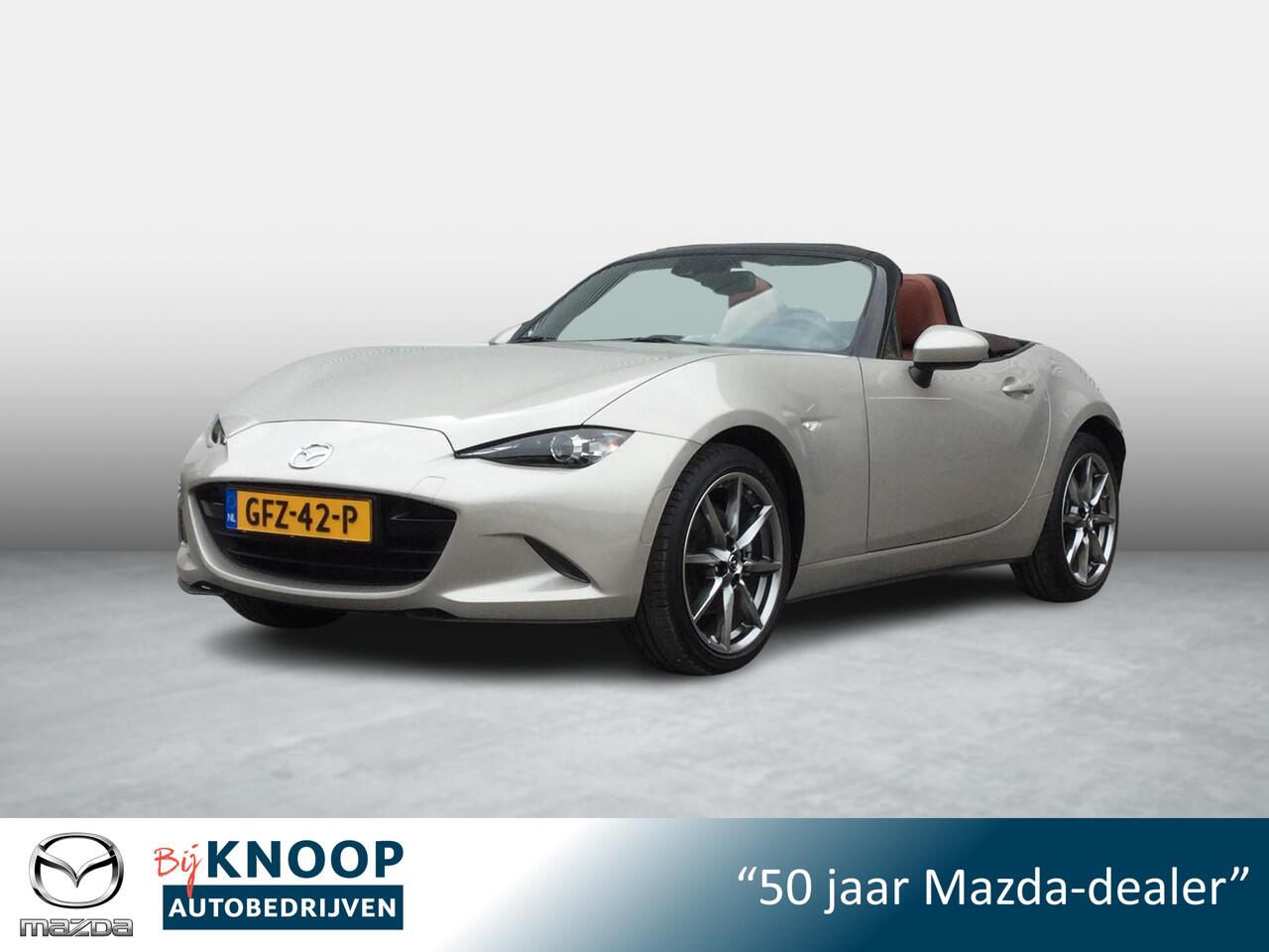 Mazda MX-5 2.0 SkyActiv-G 184 Kazari Fabrieksgarantie 04/2026 | Bose | Leder |