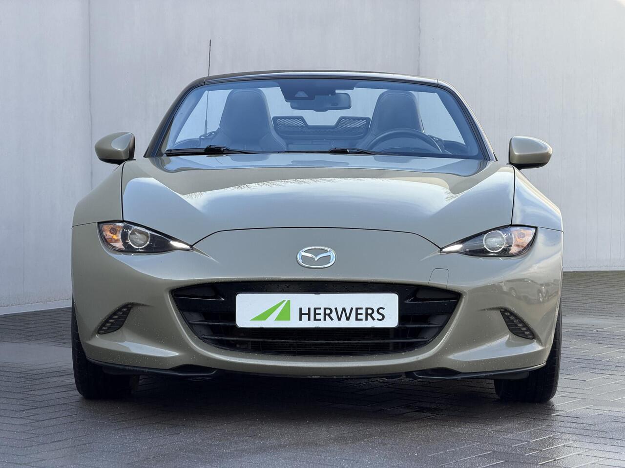Mazda MX-5 1.5 SkyActiv-G 132 Exclusive-Line / Cabrio / BOSE / Camera / Dodehoek Detectie / Lane Assist / Apple Carplay & Android Auto / Navigatie /