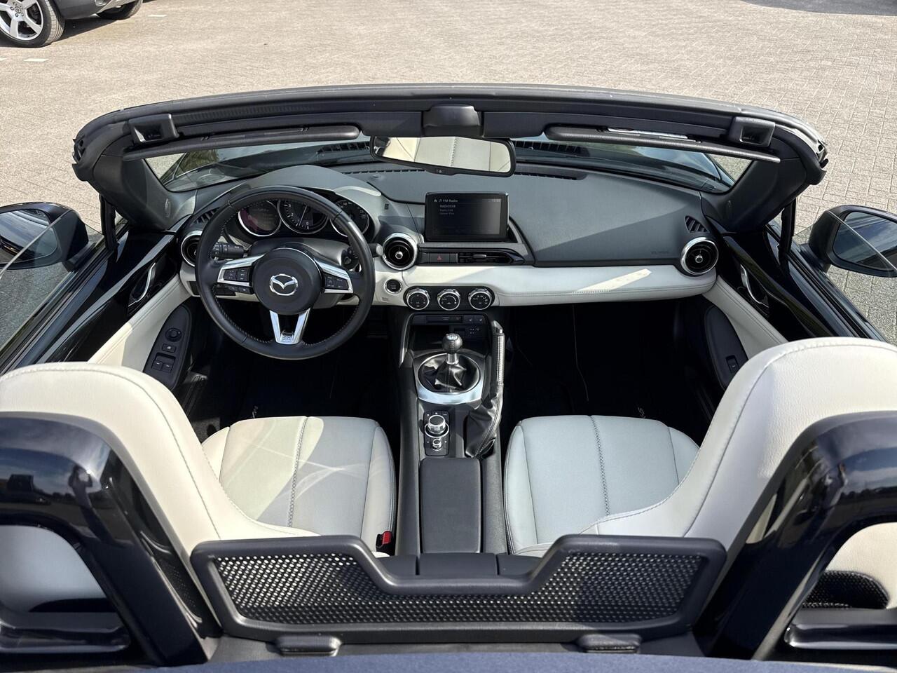 Mazda MX-5 2.0 SkyActiv-G 184 Kizuna |Nappa-Leder | Bose Geluidssysteem | Apple Carplay/Android Auto | Cruise Control | Camera |