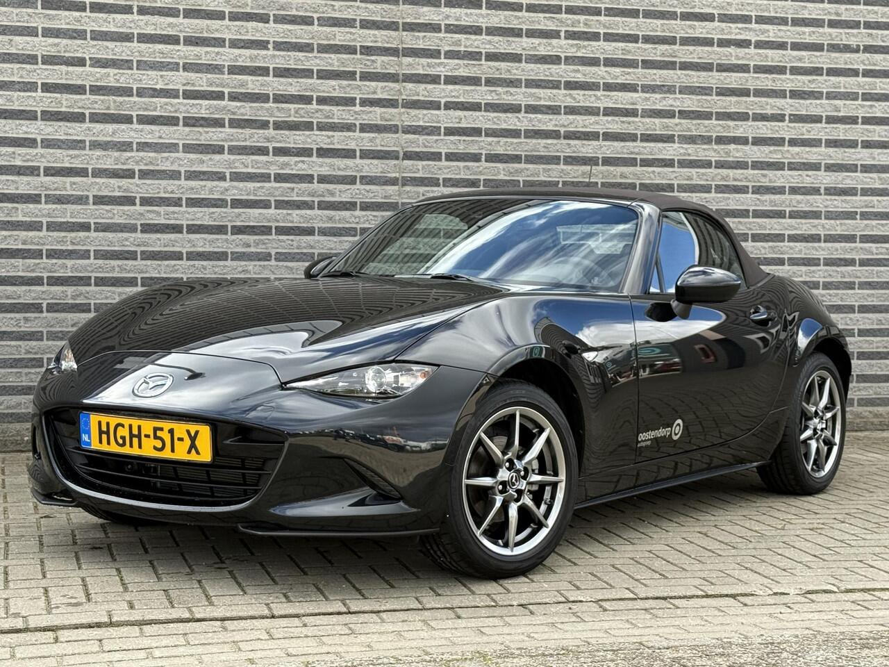 Mazda MX-5 1.5 SkyActiv-G 132 Kazari | Cruise Control | Navigatie | PDC | Camera | Lichtmetaal | Keyless Entry / Start | Lichtmetalen velgen | BOSE Premium Audio |
