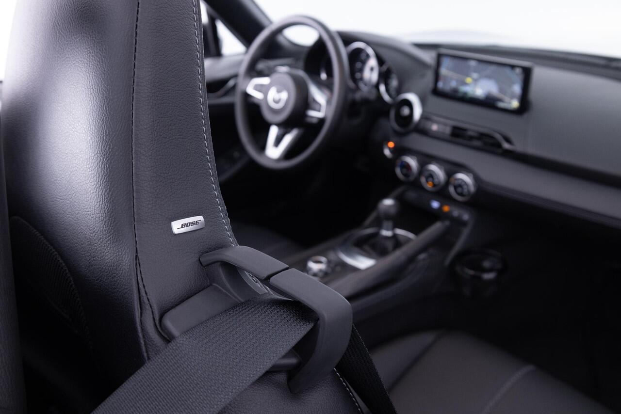 Mazda MX-5 1.5 SkyActiv-G 132 Exclusive-Line Bijna NIEUW | SLECHTS 2724km | *6 JAAR GARANTIE | LEDER | A. CAMERA | DEMO VOORDEEL ¤ 9.500,-