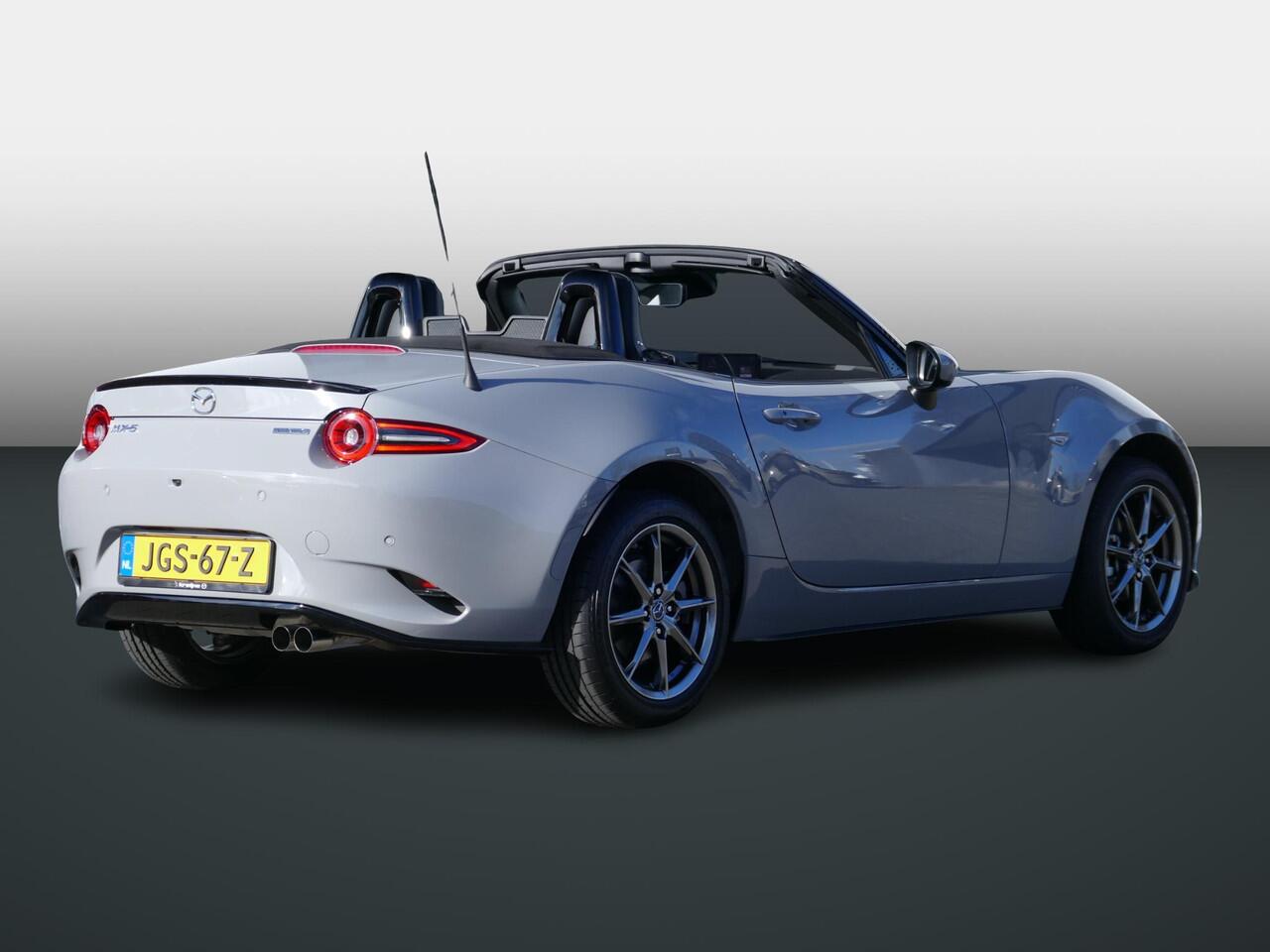 Mazda MX-5 1.5 SkyActiv-G 132 Exclusive-Line | Spoiler | Diffuser | Splitter | ¤6.714,- Voordeel | Camera | BOSE | RIJKLAARPRIJS!