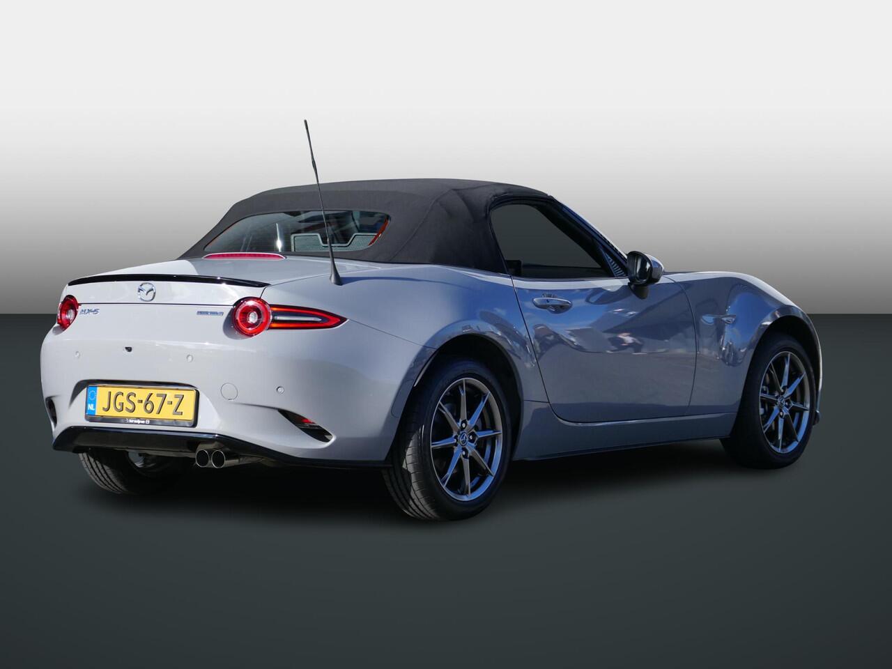 Mazda MX-5 1.5 SkyActiv-G 132 Exclusive-Line | Spoiler | Diffuser | Splitter | ¤6.714,- Voordeel | Camera | BOSE | RIJKLAARPRIJS!