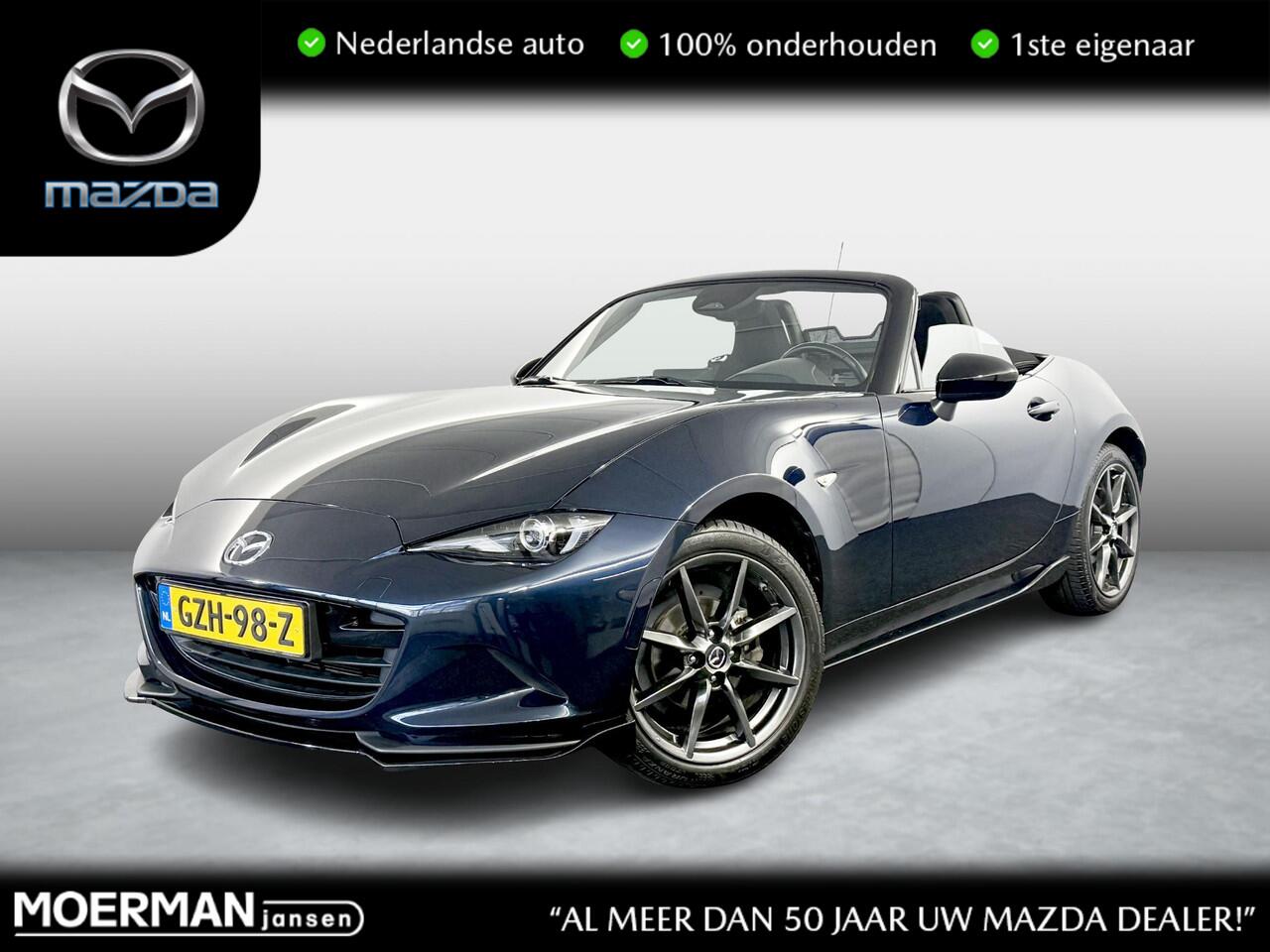 Mazda MX-5 1.5 SkyActiv-G 132 / NL auto / 1e eig / Bijz. uitvoering / Navigatie / BTW auto