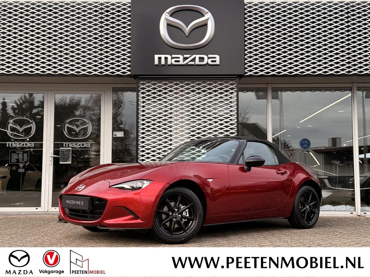 Mazda MX-5 1.5 SkyActiv-G 132 Prime-Line | NIEUW TE REGISTREREN | APPLE CARPLAY & ANDROID AUTO |