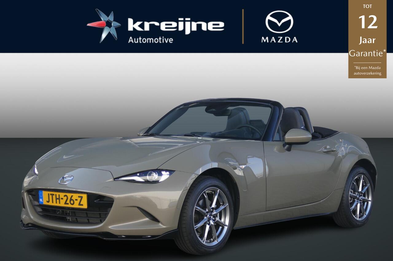 Mazda MX-5 1.5 SkyActiv-G 132 Exclusive-Line | Sport pakket! | ¤7.214,- Voordeel | Unieke Kleur | Camera | RIJKLAARPRIJS!