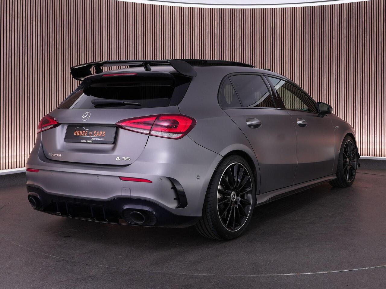 Mercedes-Benz A-KLASSE 35AMG 306pk 4MATIC Edition 1 |dealer onderhouden|Aero pack|panoramadak|Burmester|schaalstoelen|memory|360 camera|HUD|blind spot|adaptive cruise control|