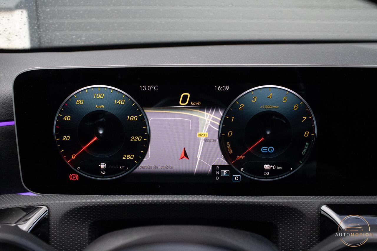 Mercedes-Benz A-KLASSE 250 e AMG Line PANO Burmester Sfeerverlichting Parkeerassistent