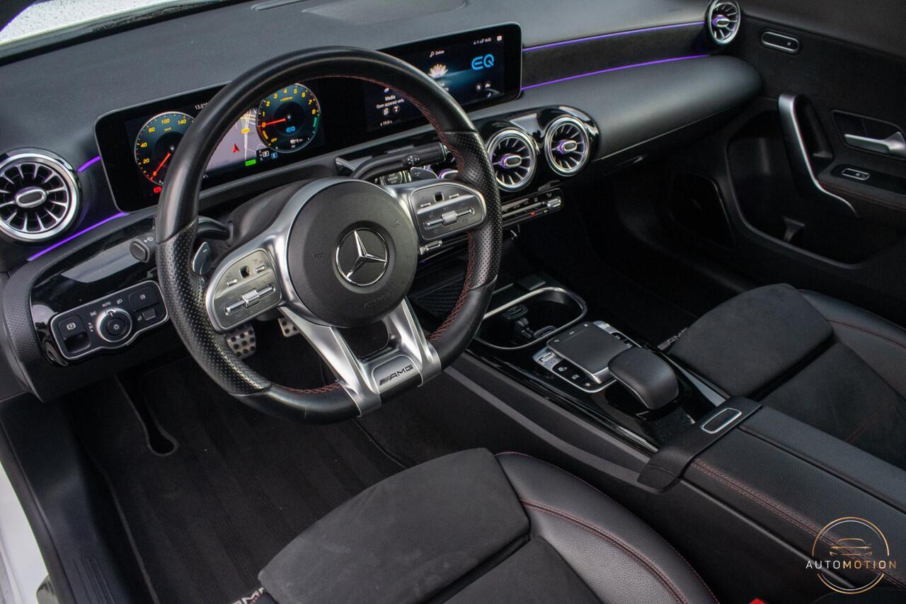 Mercedes-Benz A-KLASSE 250 e AMG Line PANO Burmester Sfeerverlichting Parkeerassistent