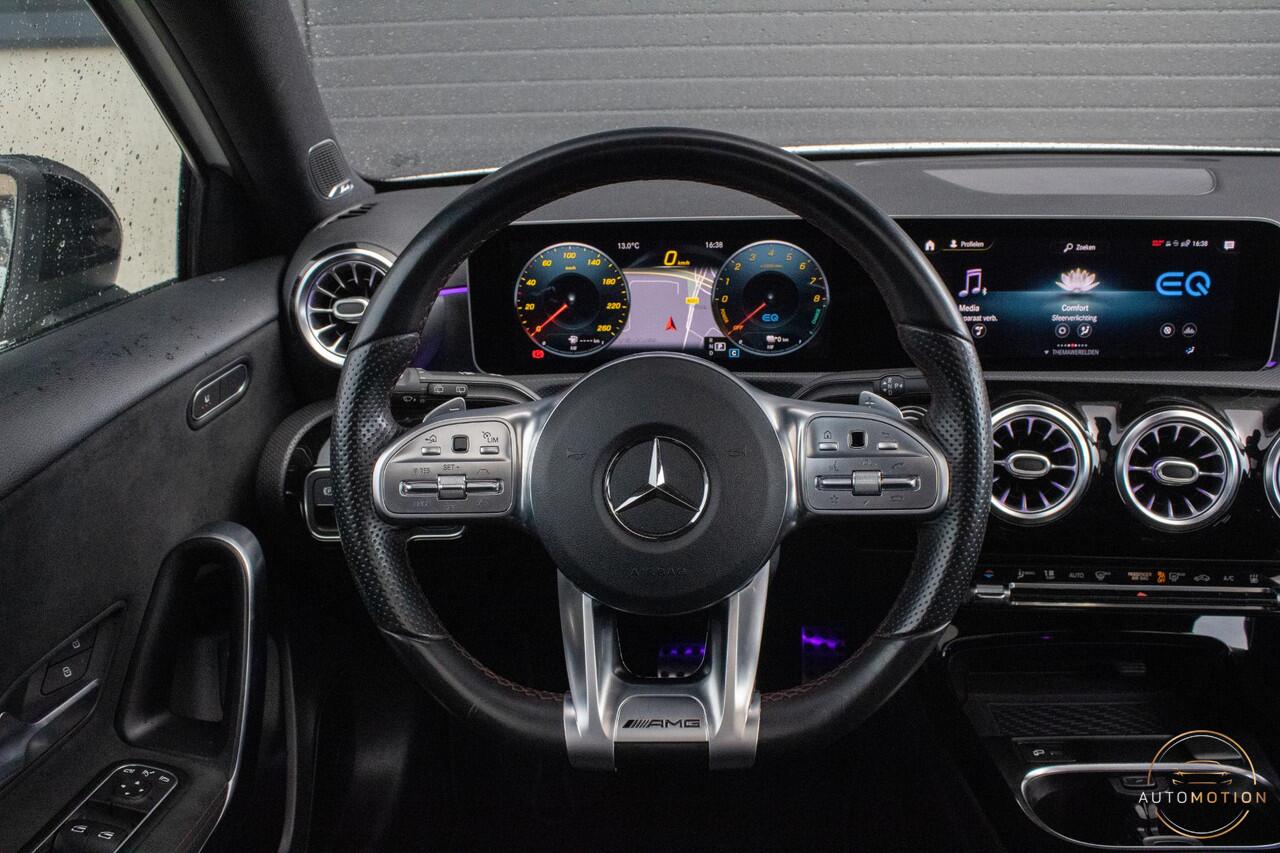 Mercedes-Benz A-KLASSE 250 e AMG Line PANO Burmester Sfeerverlichting Parkeerassistent