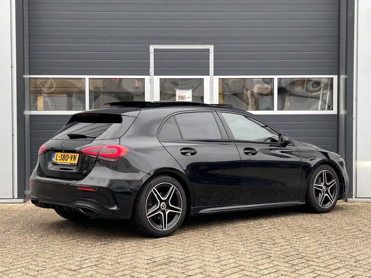 Mercedes-Benz A-KLASSE 180 AMG Line | Pano | LED | Sfeer | Stoel verwarming | Camera |