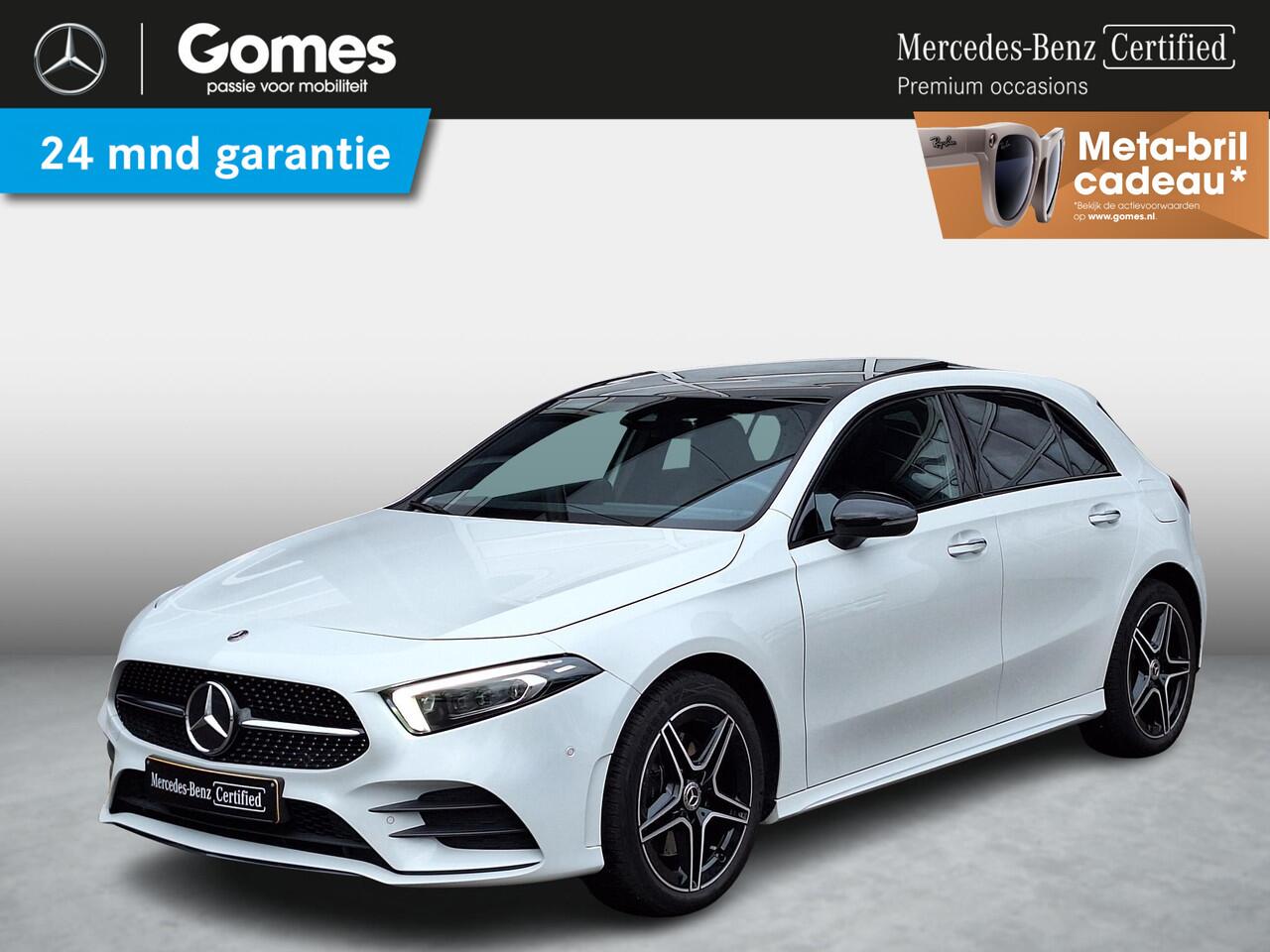 Mercedes-Benz A-KLASSE 250 e AMG Line | Panoramadak | Night pakket | Achteruitrijcamera | Sfeerverlichting | Multibeam LED | Keyless-GO