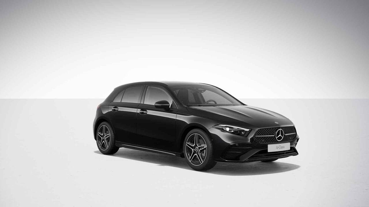 Mercedes-Benz A-KLASSE 180 AMG Line | Premium pakket | Night pakket | Burmester audio | Stoelverwarming |