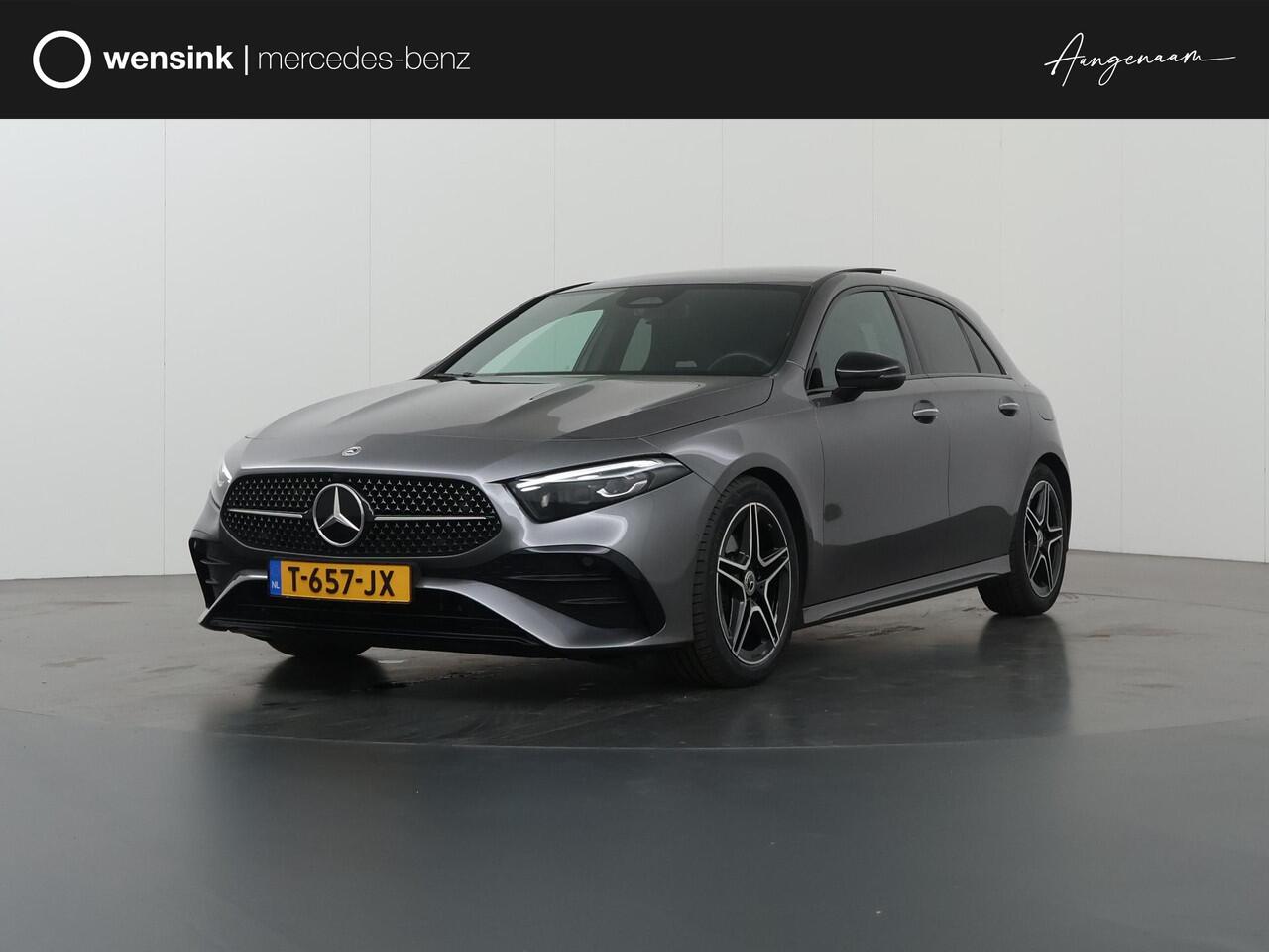 Mercedes-Benz A-KLASSE 180 AMG Line | Panoramadak | Premium pack | Multibeam | Stoelverwarming | Night pakket |