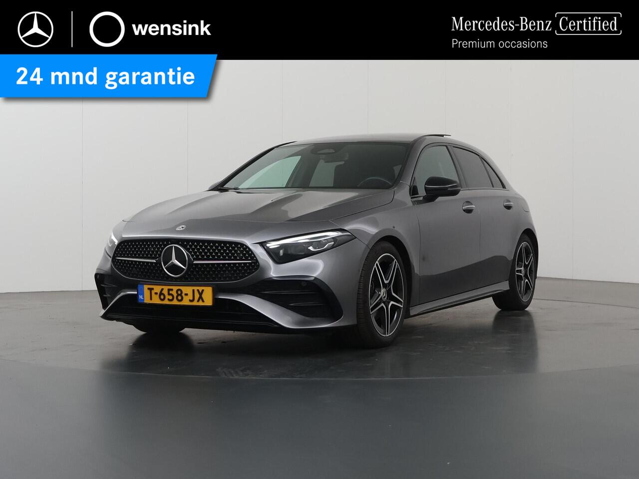Mercedes-Benz A-KLASSE 180 AMG Line | Premium pack | Night pakket | Panoramadak | Stoelverwarming |