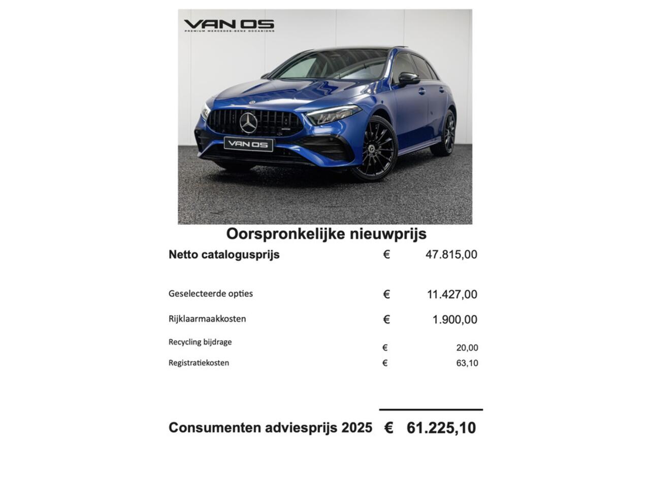 Mercedes-Benz A-KLASSE 250 e AMG Line | Pano | Memory | Keyless Go | Carplay