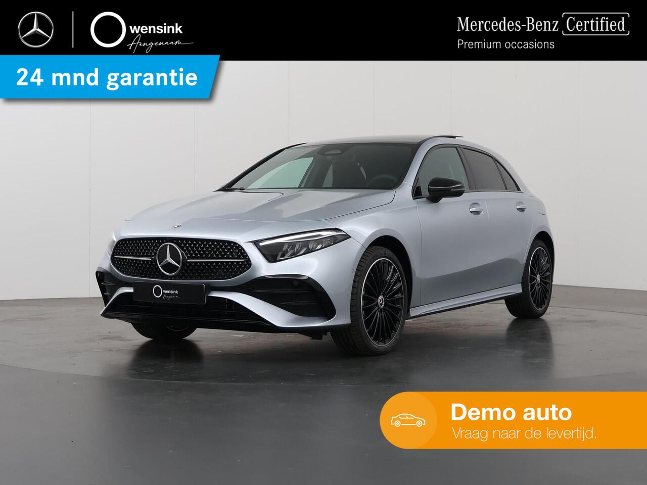 Mercedes-Benz A-KLASSE 250 e Star Edition AMG NIGHT | Panoramadak | Sfeerverlichting | Achteruitrijcamera | Stoelverwarming |