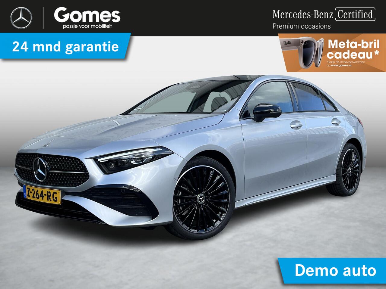Mercedes-Benz A-KLASSE Limousine 250 e AMG Line | Night Pakket | Panoramadak | Premium Pakket | Multibeam LED Koplampen | Dodehoekassistent | Advanced Sound System | Apple CarPlay | Android Auto | Sfeerverlichting | Stoelverwarming | Achteruitrijcamera