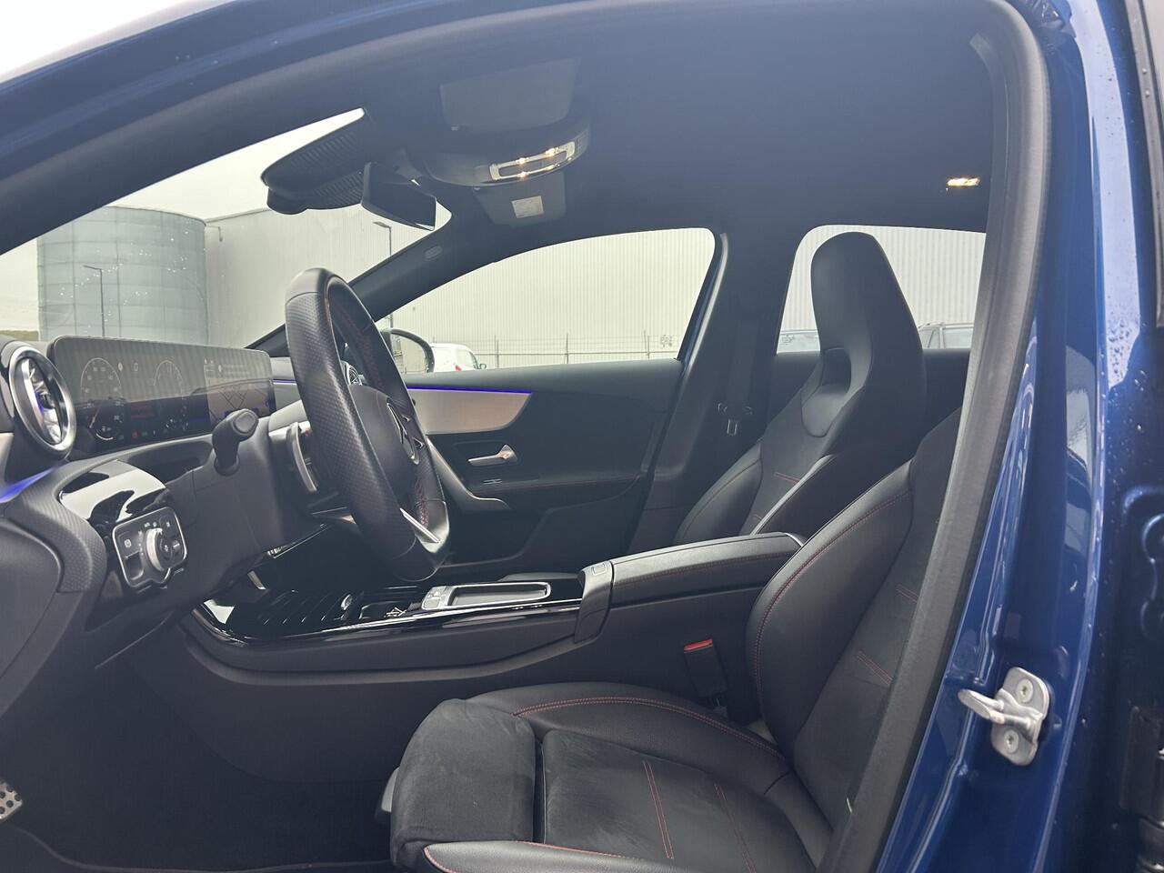 Mercedes-Benz A-KLASSE 250 e AMG Line | Night Pakket | Apple CarPlay | Android Auto | Sfeerverlichting | Stoelverwarming | Achteruitrijcamera | Parkeersensoren | Elektrisch Inklapbare Buitenspiegels