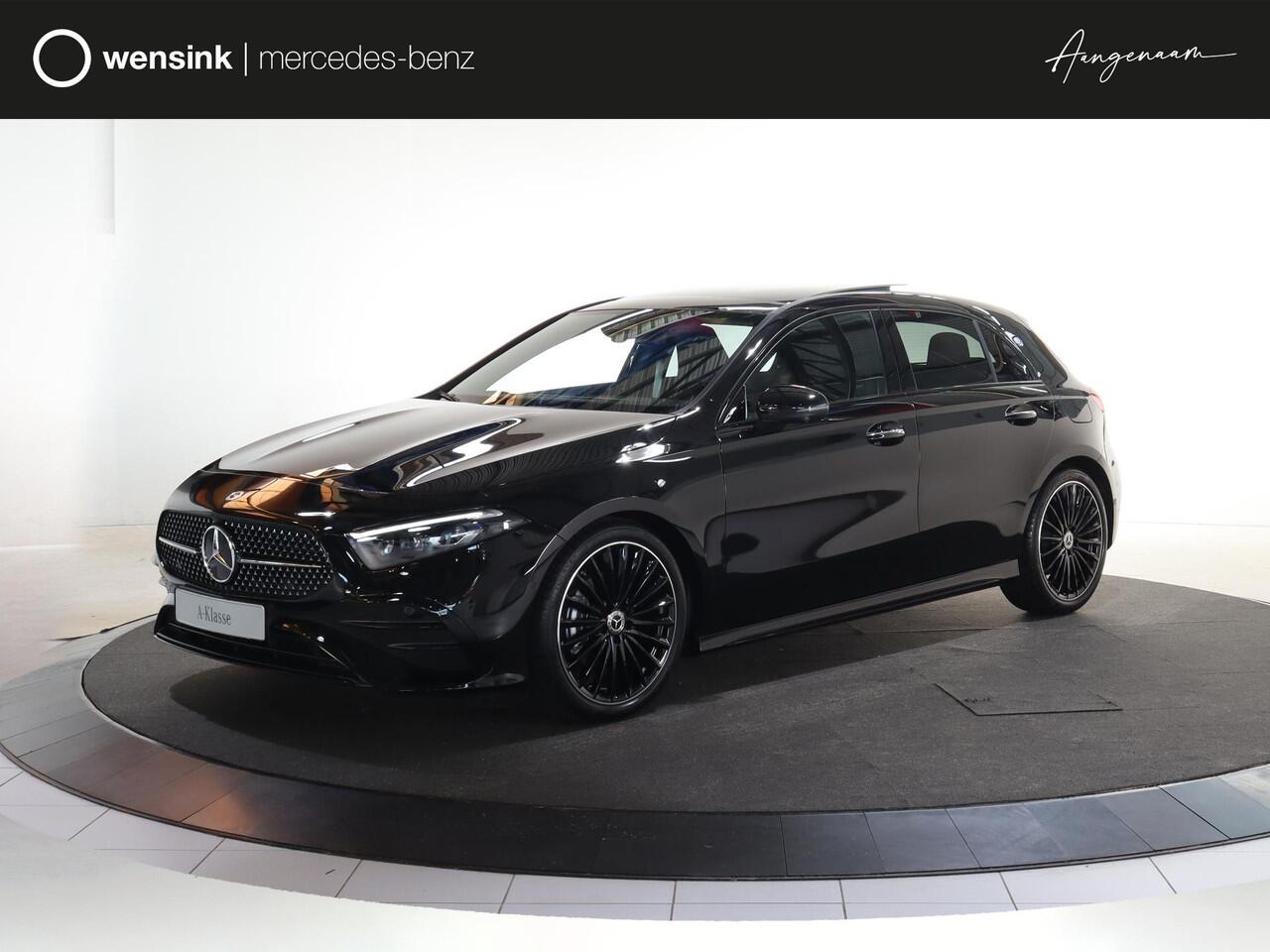 Mercedes-Benz A-KLASSE 180 Business Solution AMG | AMG Line Plus | Nightpakket | Panoramaschuifdak | Head-up display | Stoelverwarming voor| 360° camera | Dodehoekassistent |