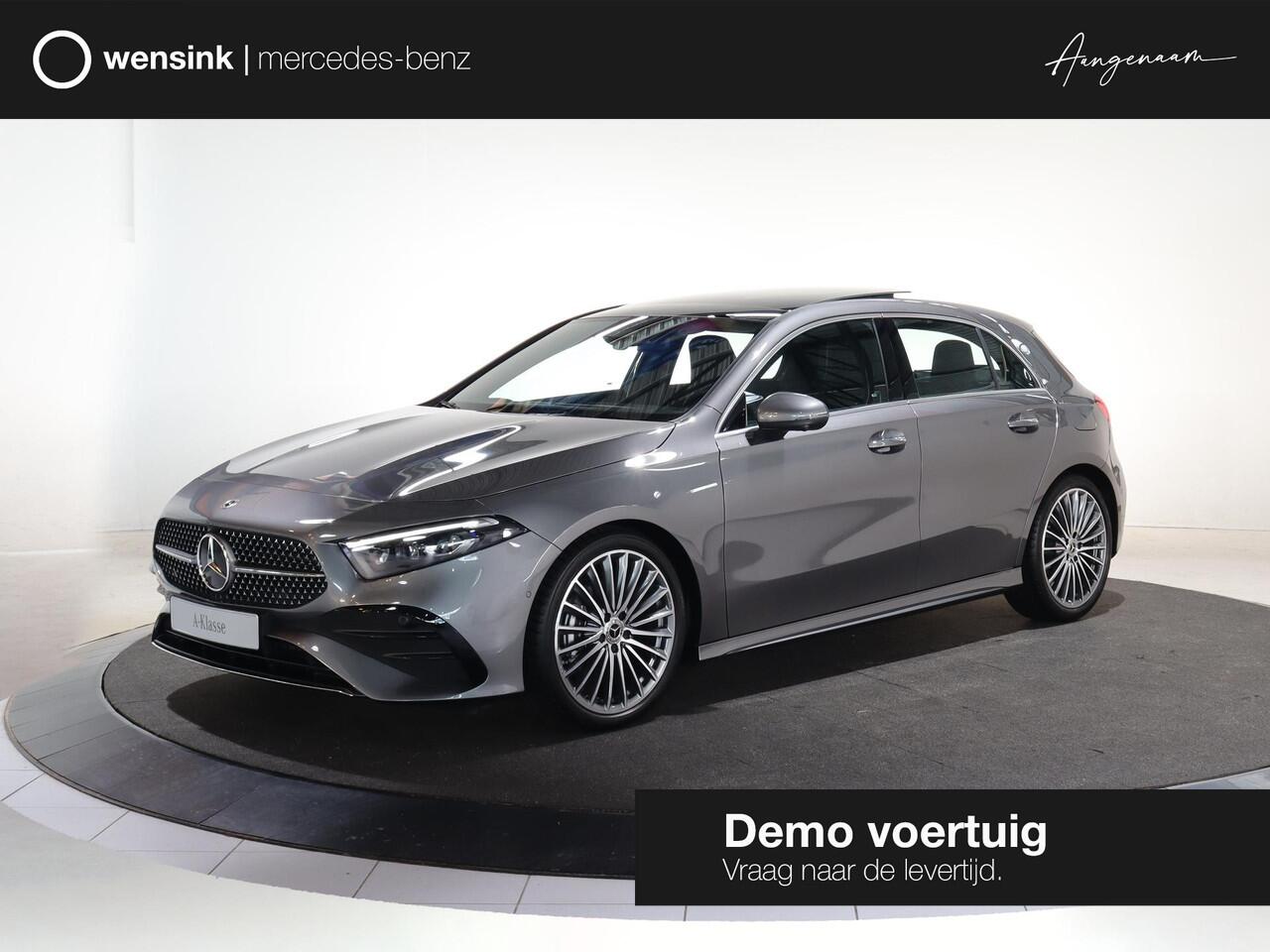 Mercedes-Benz A-KLASSE 180 Star Edition AMG Line LIMITED | Panoramaschuifdak | Head-up display | Multibeam LED | Elektrisch voorstoelen met geheugen